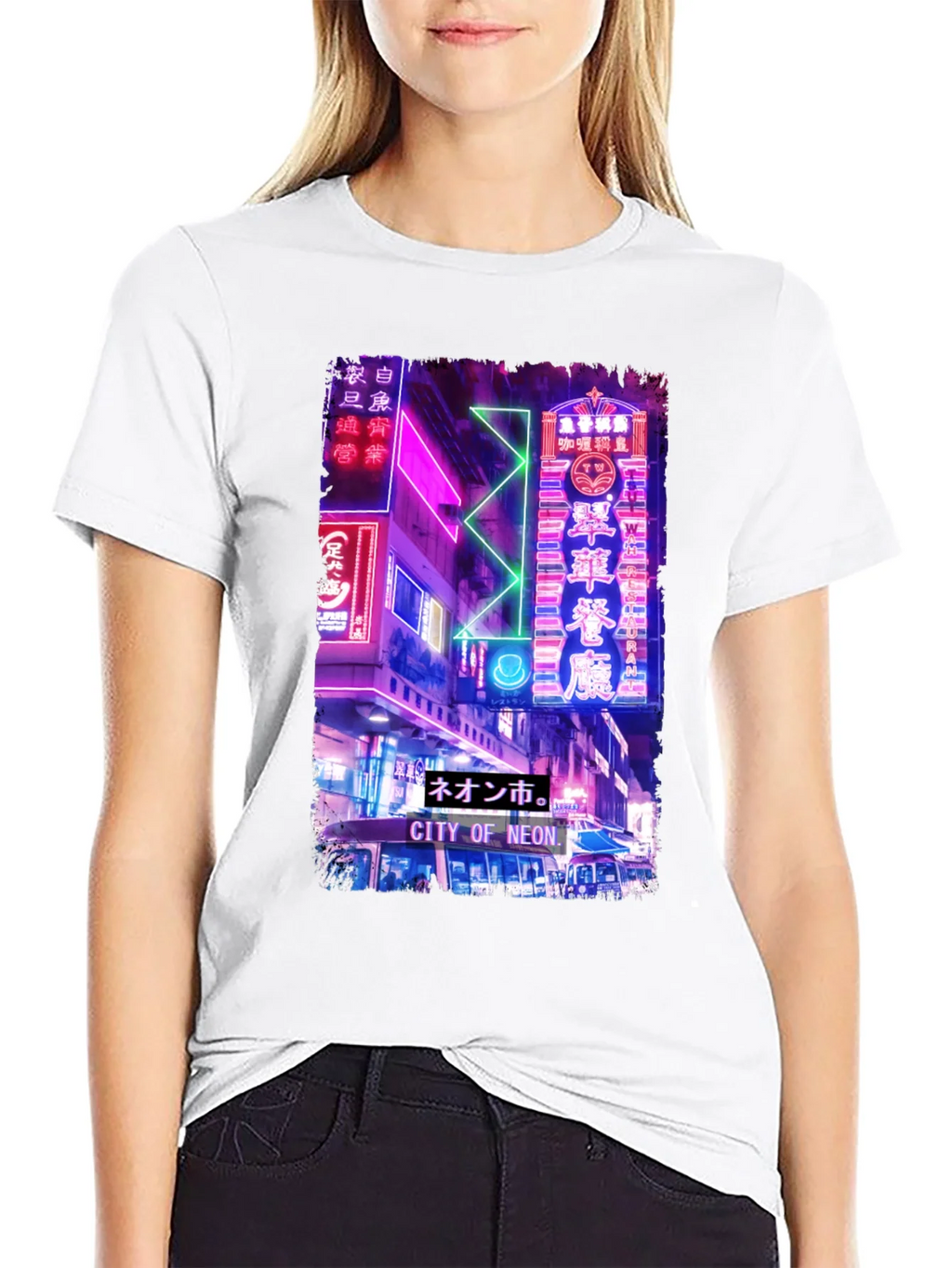 City of Neon T-Shirt - Urban Streetwear Tee product image 8