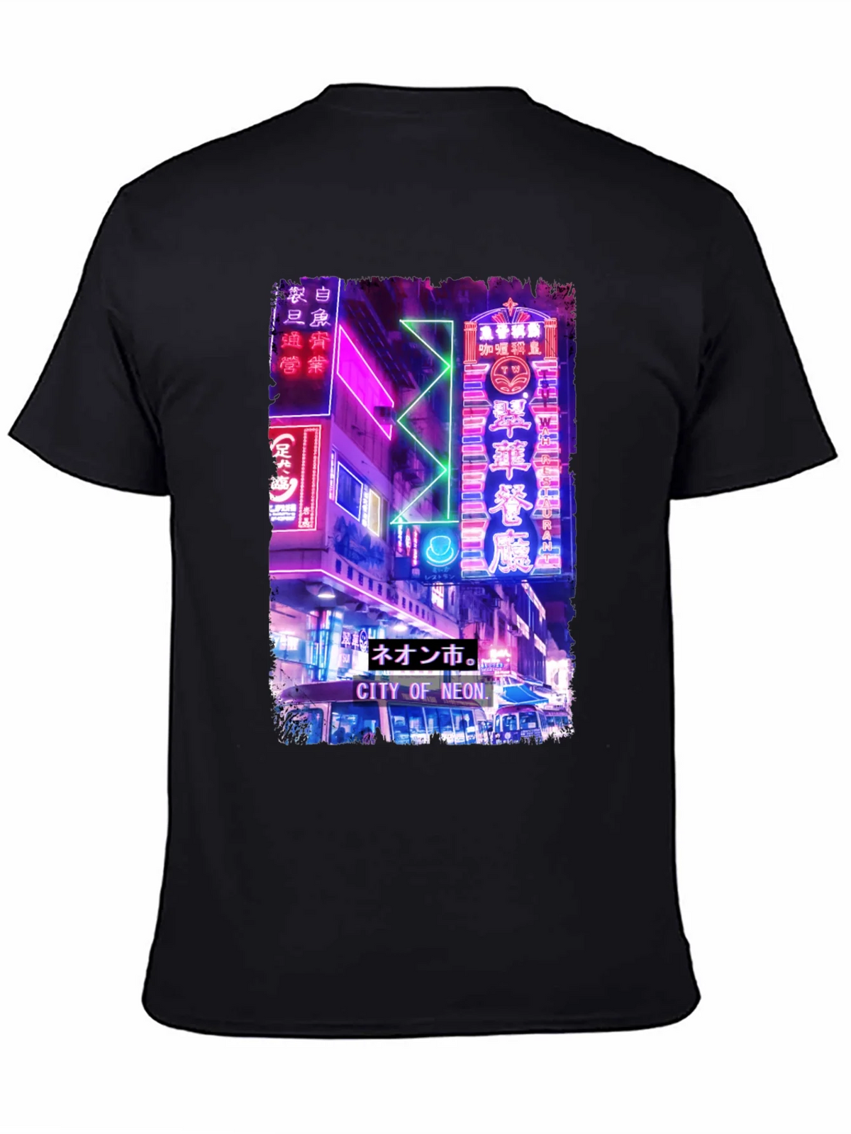 City of Neon T-Shirt - Urban Streetwear Tee product image 4