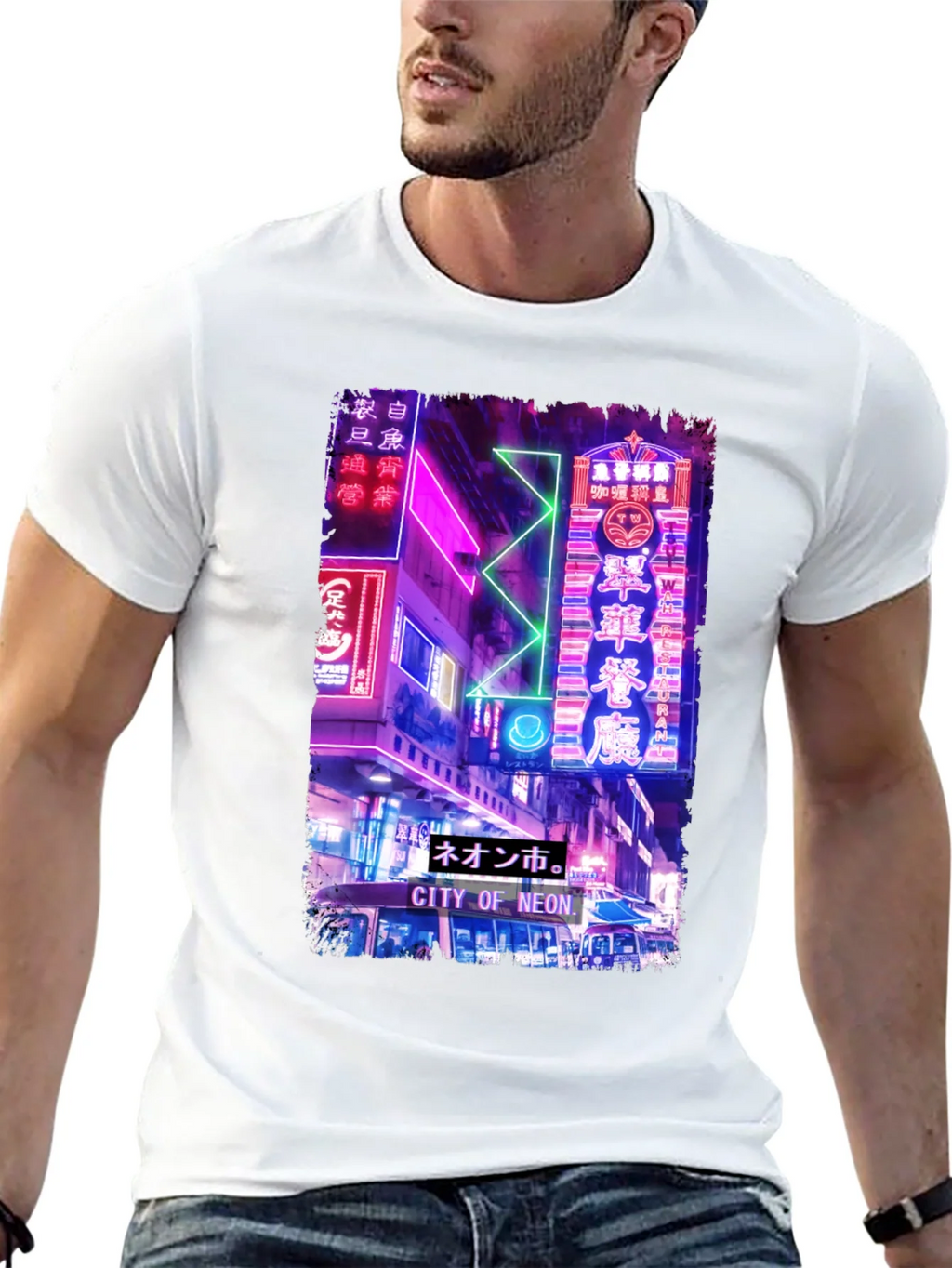 City of Neon T-Shirt - Urban Streetwear Tee product image 12