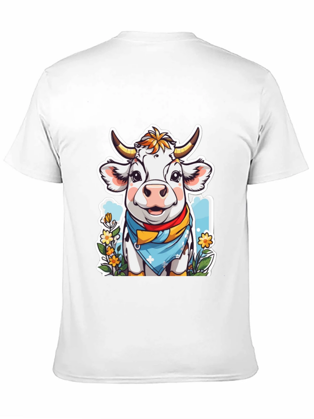 Cow Cartoon T-Shirt product image 10