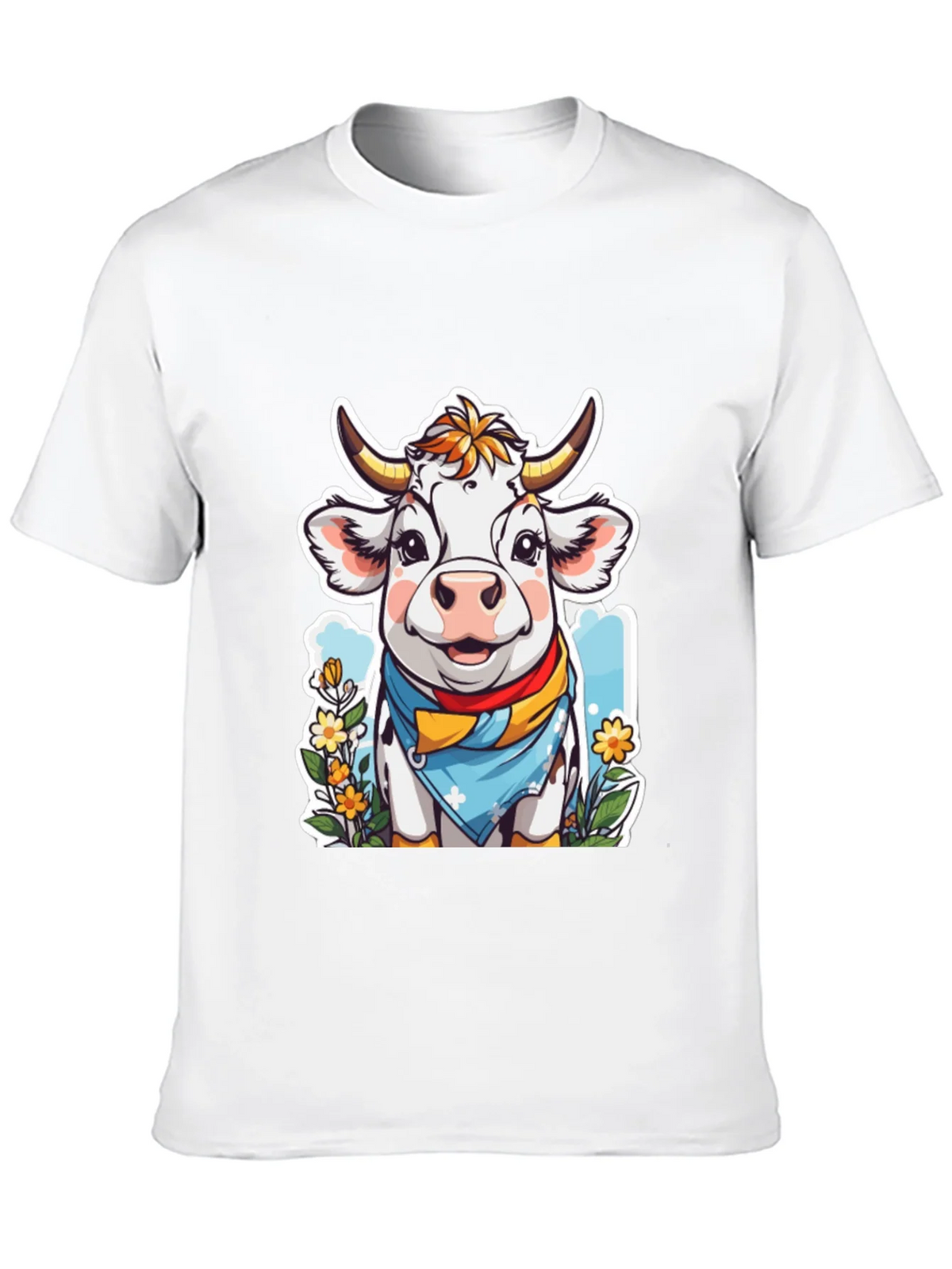Cow Cartoon T-Shirt product image 9