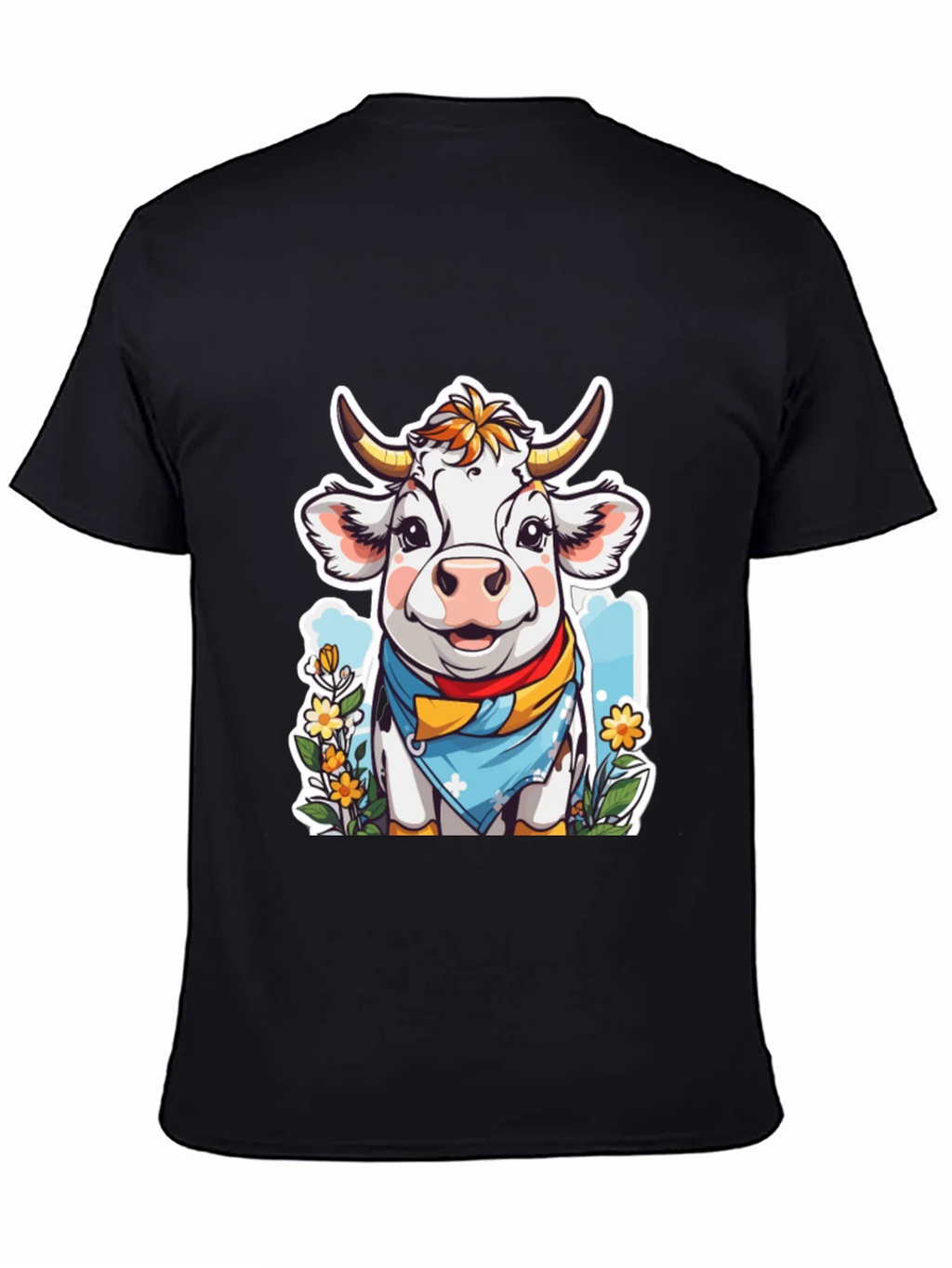 Cow Cartoon T-Shirt product image 4
