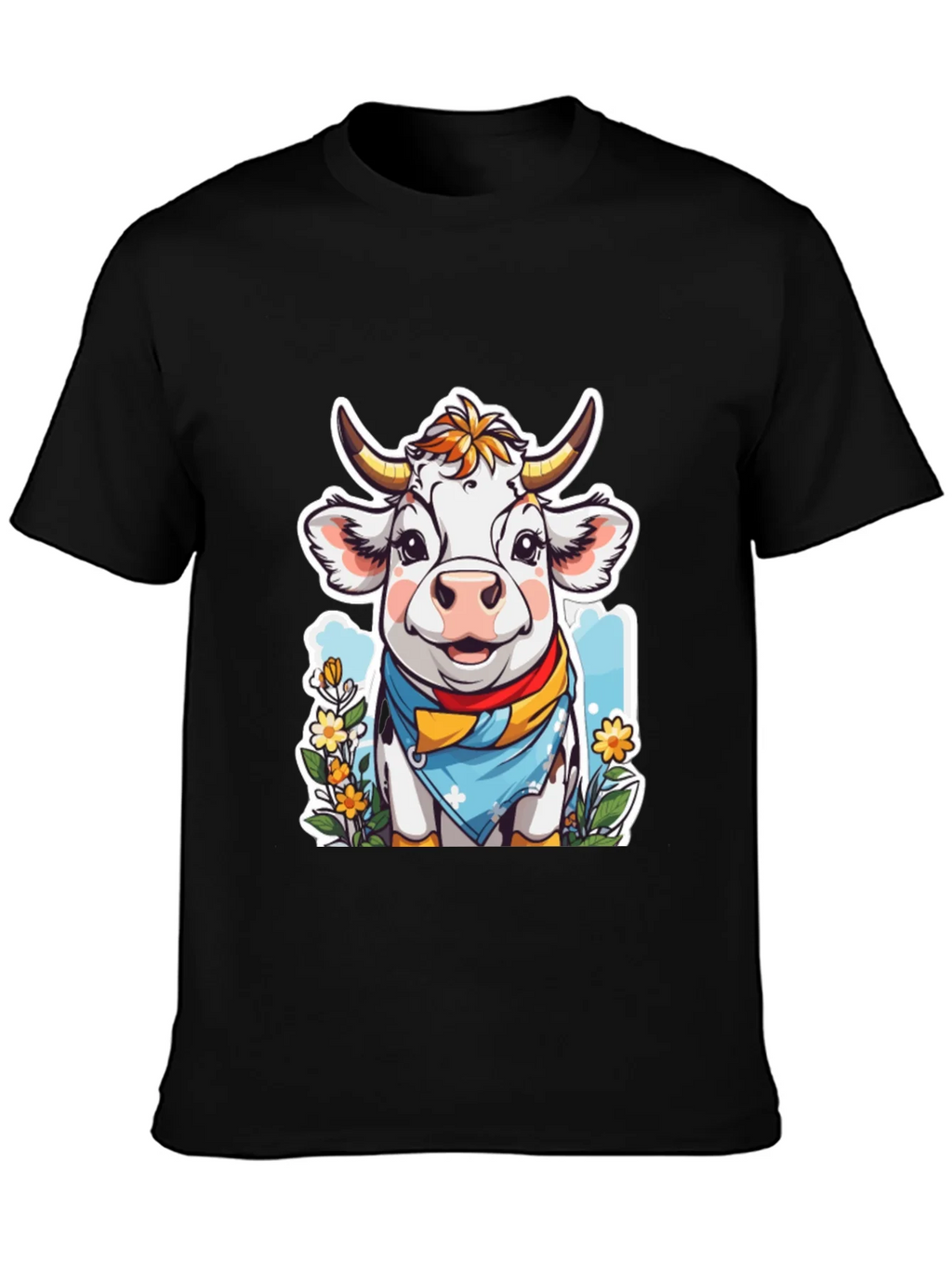 Cow Cartoon T-Shirt product image 3