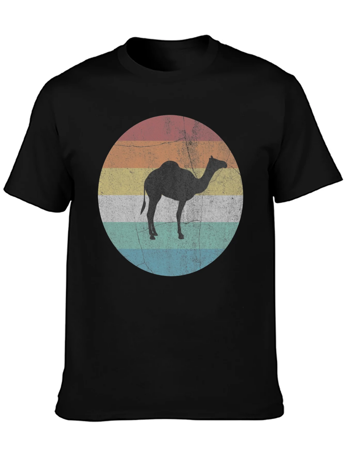 Retro Camel Silhouette Graphic Tee product image 3