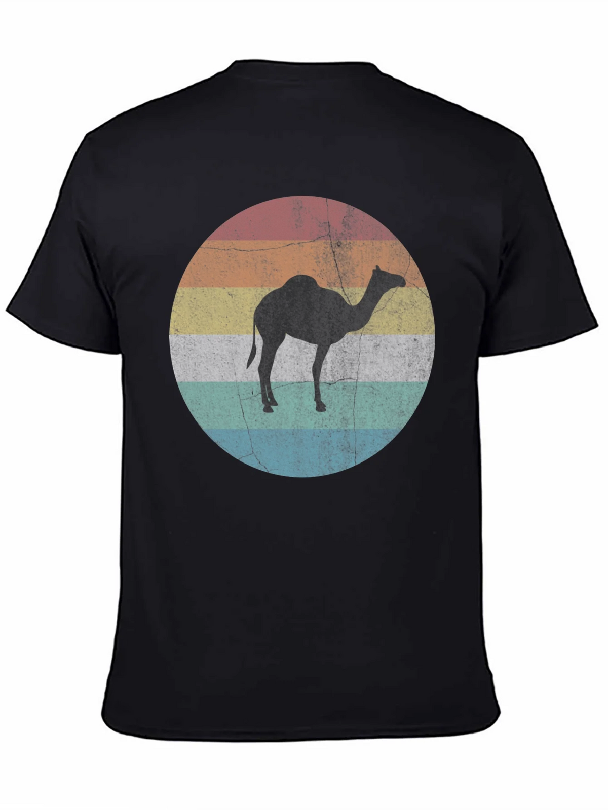 Retro Camel Silhouette Graphic Tee product image 4