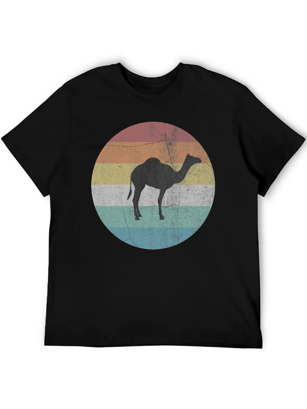 Retro Camel Silhouette Graphic Tee product image 5