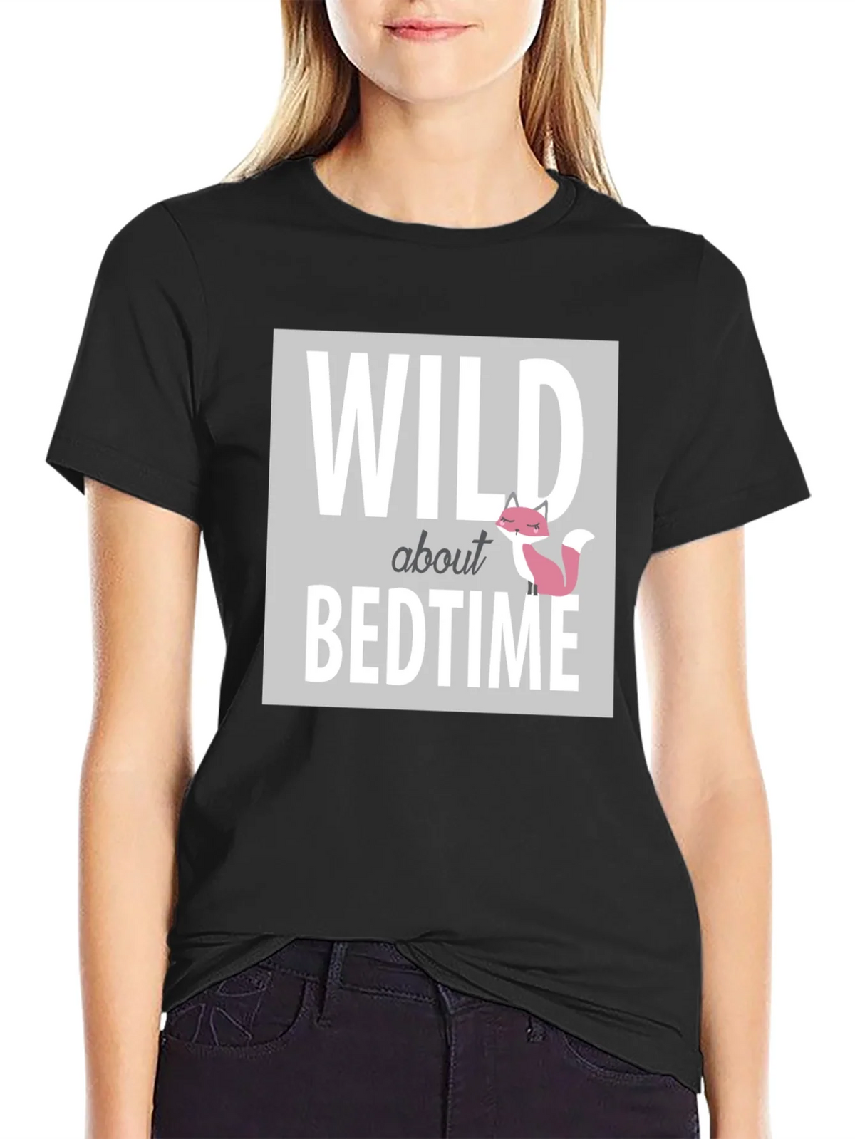 Wild About Bedtime Fox Graphic T-Shirt product image 2