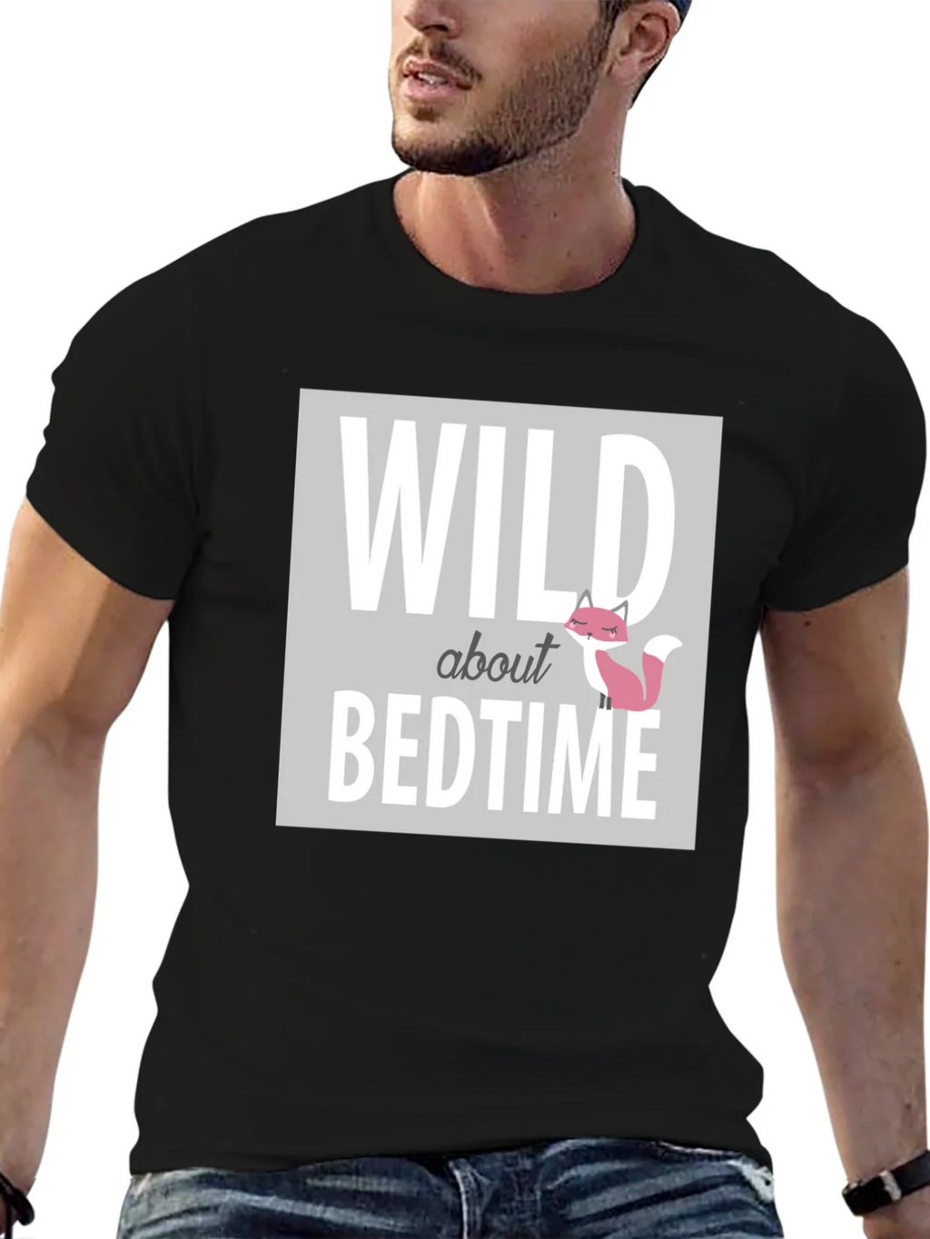 Wild About Bedtime Fox Graphic T-Shirt product image 6
