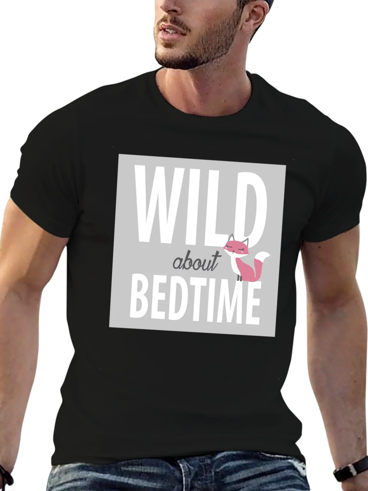 Wild About Bedtime Fox Graphic T-Shirt product image 6