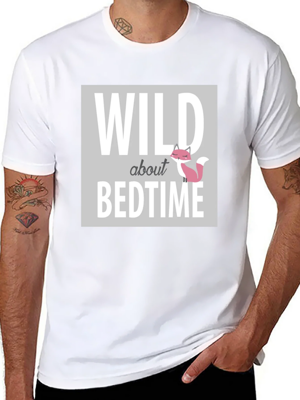 Wild About Bedtime Fox Graphic T-Shirt product image 7