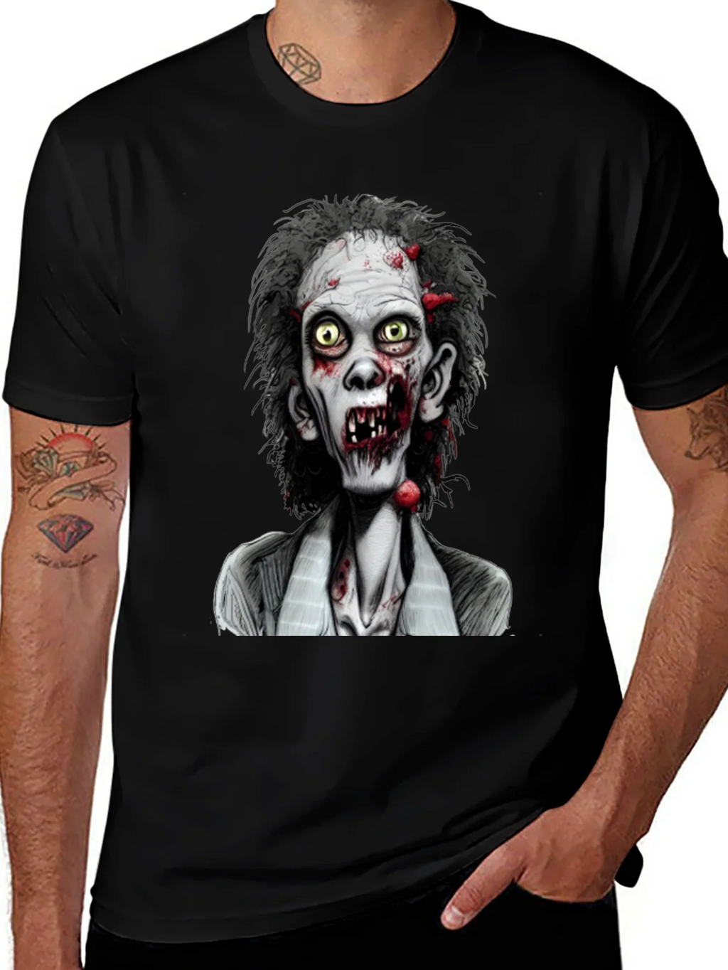 Zombie Graphic T-Shirt - Horror Style product image 1