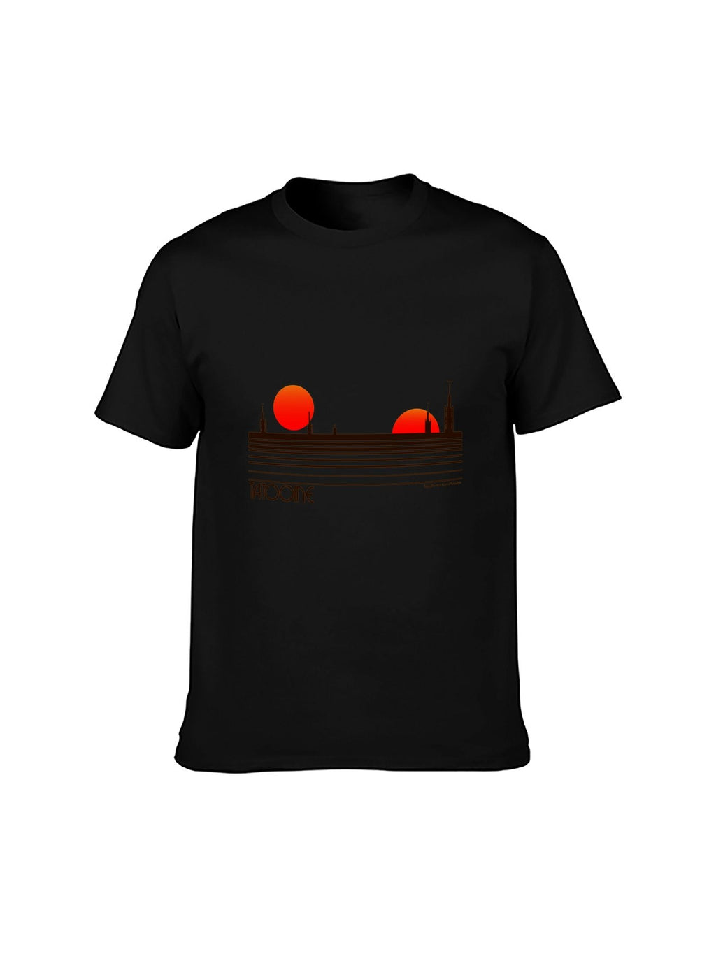 Tatooine Double Sunset Star Wars Inspired T-Shirt - 100% product image 7