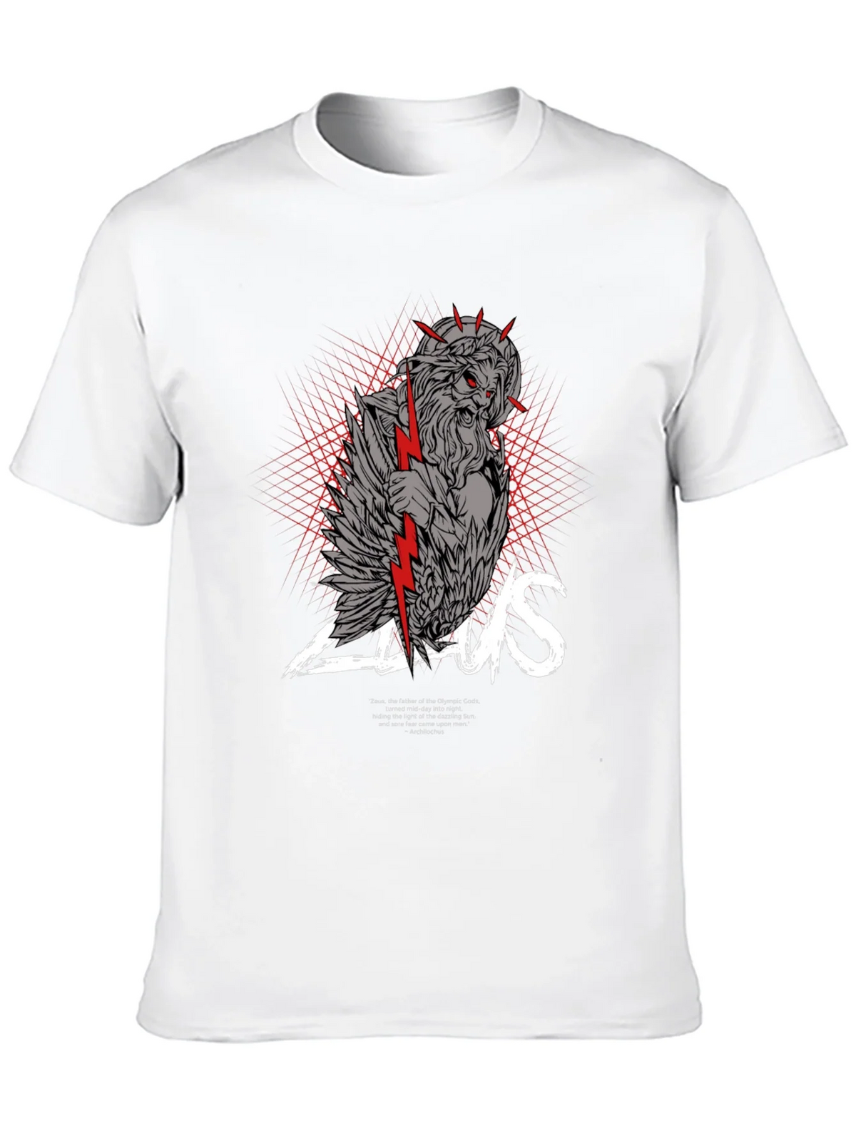 Zeus Graphic Print Black T-Shirt product image 9