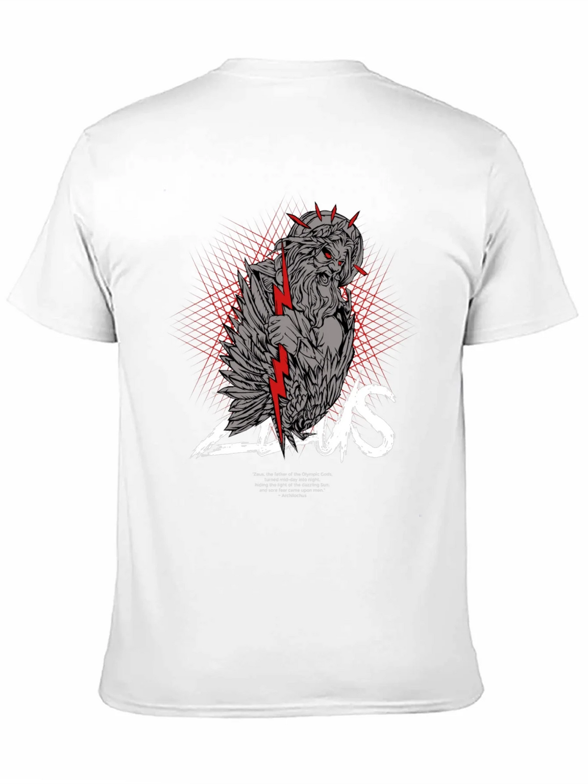 Zeus Graphic Print Black T-Shirt product image 10