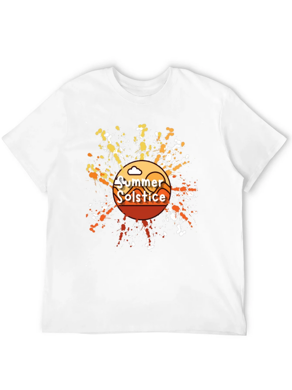 Summer Solstice Graphic T-Shirt - Trendy Black Tee product image 11