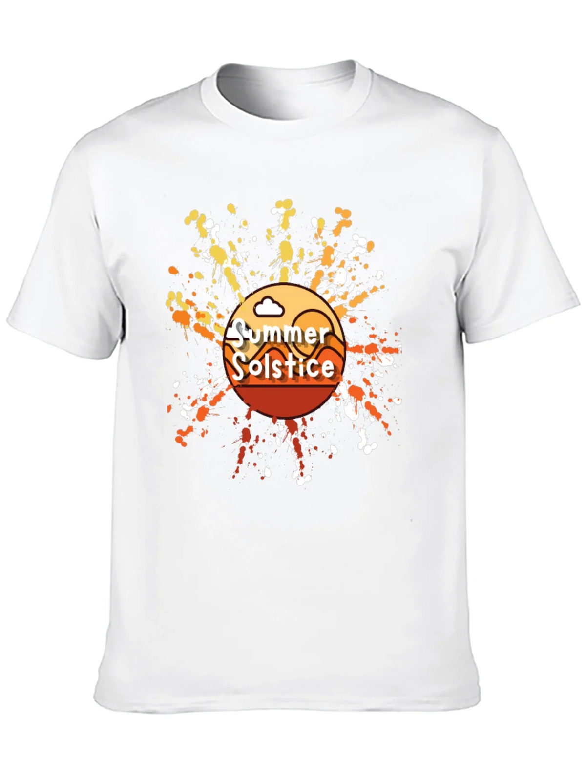 Summer Solstice Graphic T-Shirt - Trendy Black Tee product image 9