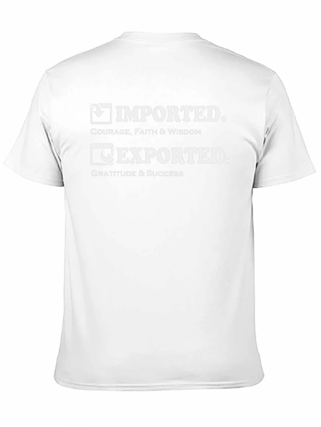 Imported Exported Graphic T-Shirt product image 2