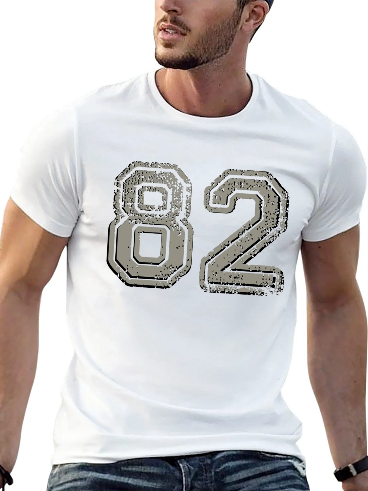 Vintage Number 82 Graphic Tee product image 12