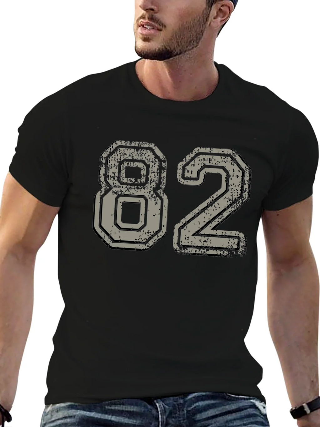 Vintage Number 82 Graphic Tee product image 6
