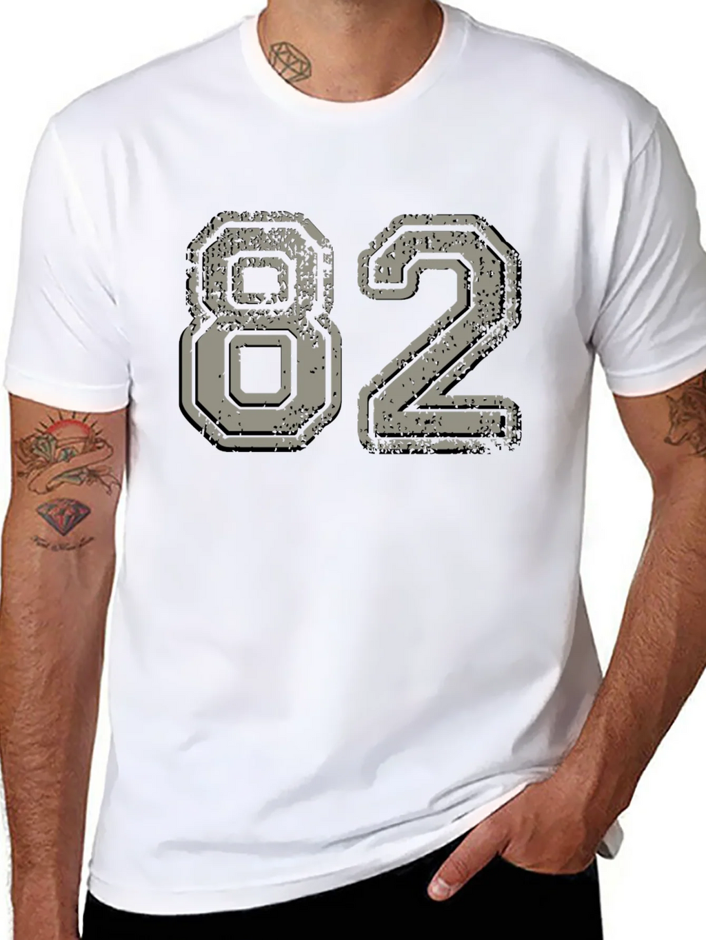 Vintage Number 82 Graphic Tee product image 7