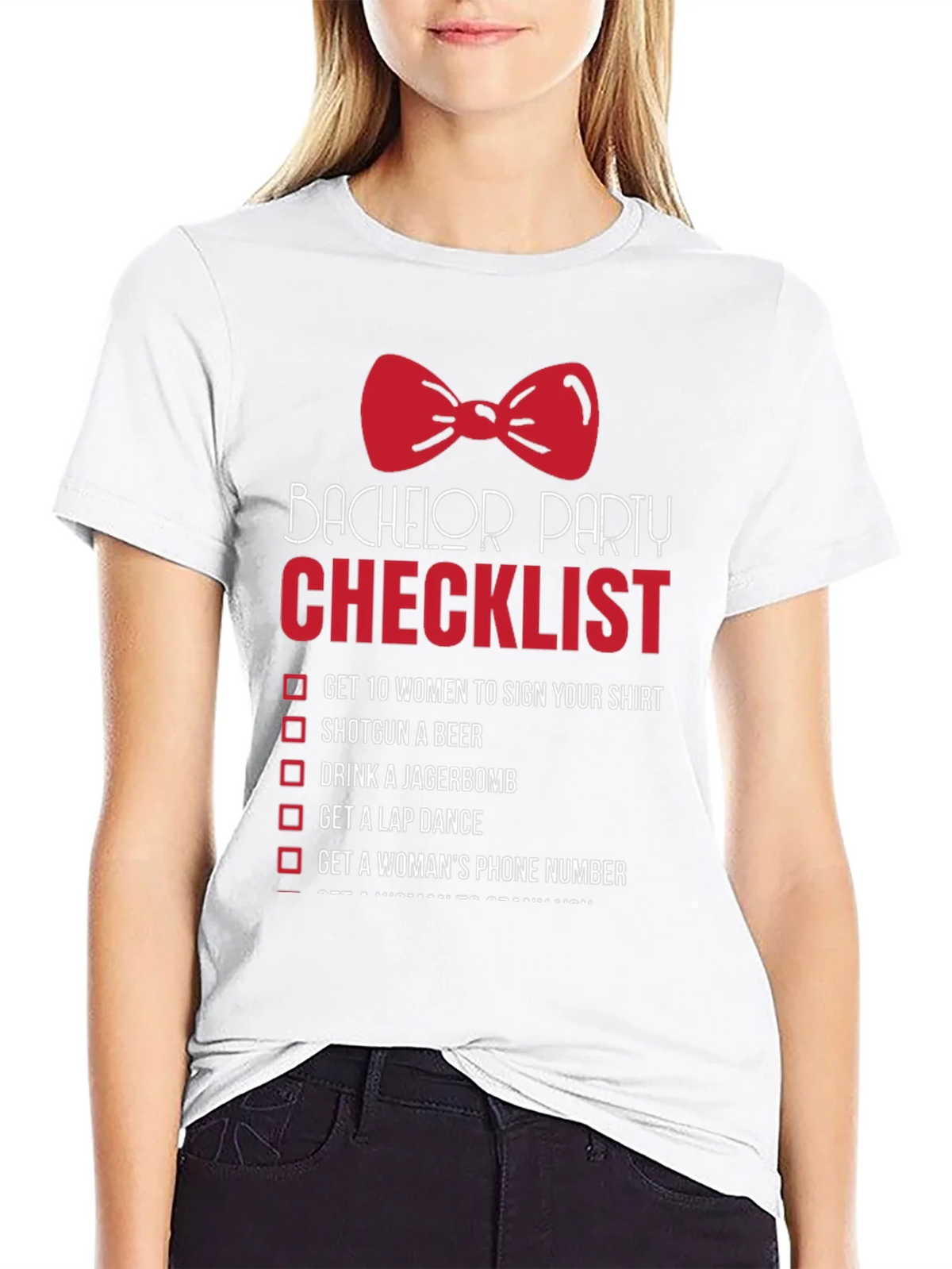 Bachelor Party Checklist T-Shirt product image 8