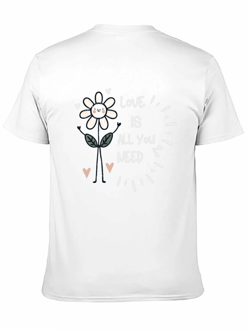 Love Is All You Need Flower Graphic Tee product image 10