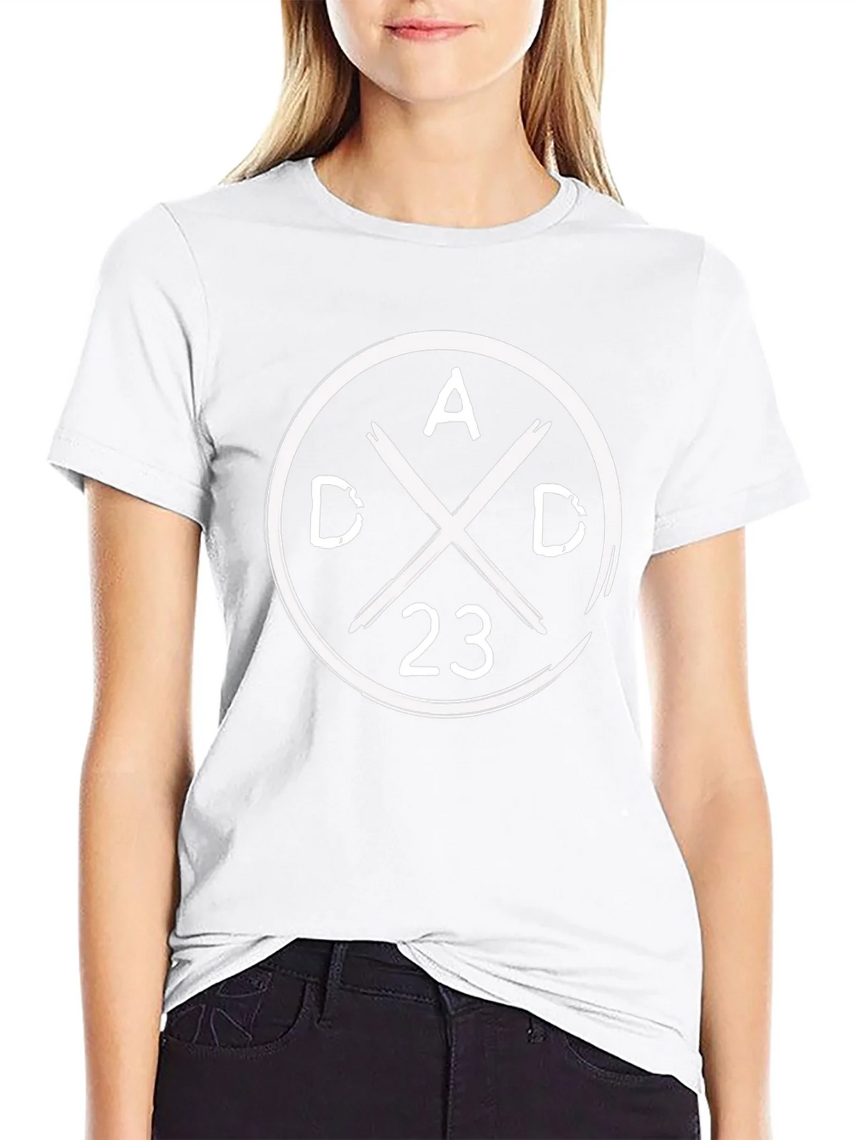 Dad 23 Graphic Tee - Black Cotton T-Shirt product image 8