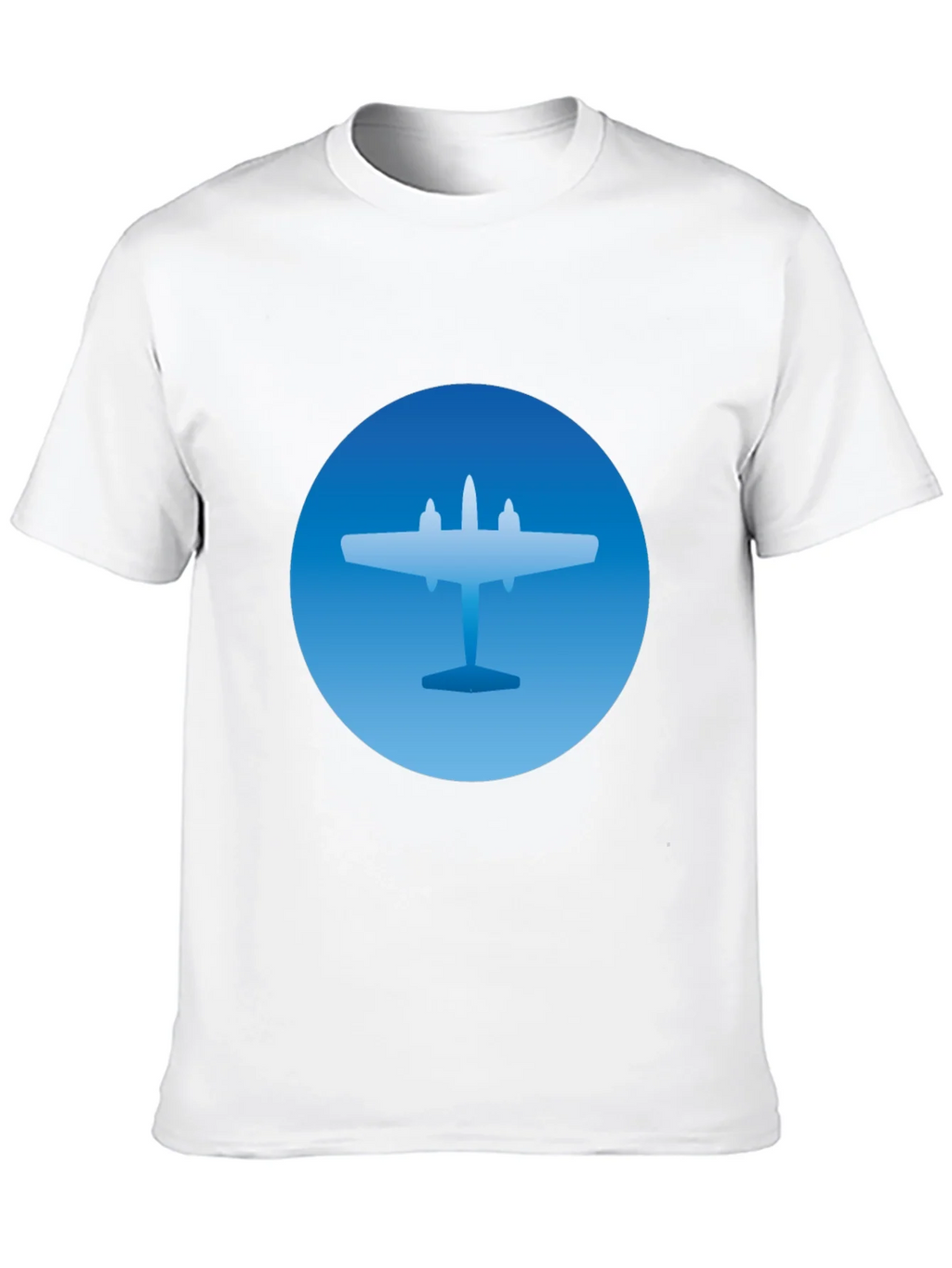 Airplane Graphic T-Shirt - Stylish Blue & Black Tee product image 9