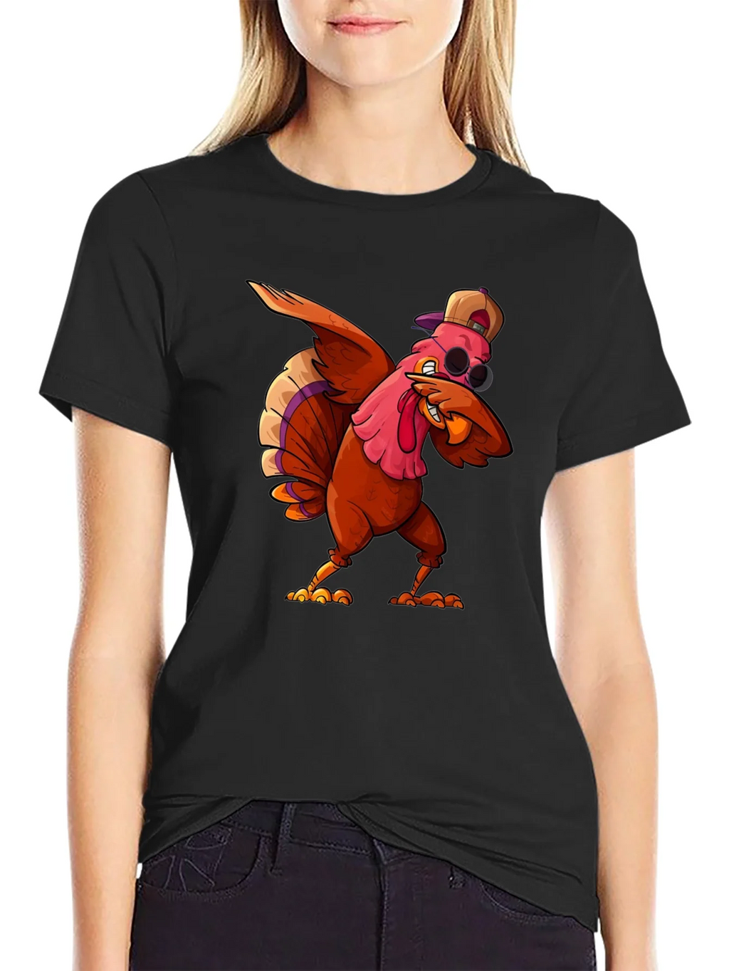 Dabbing Turkey T-Shirt product image 2