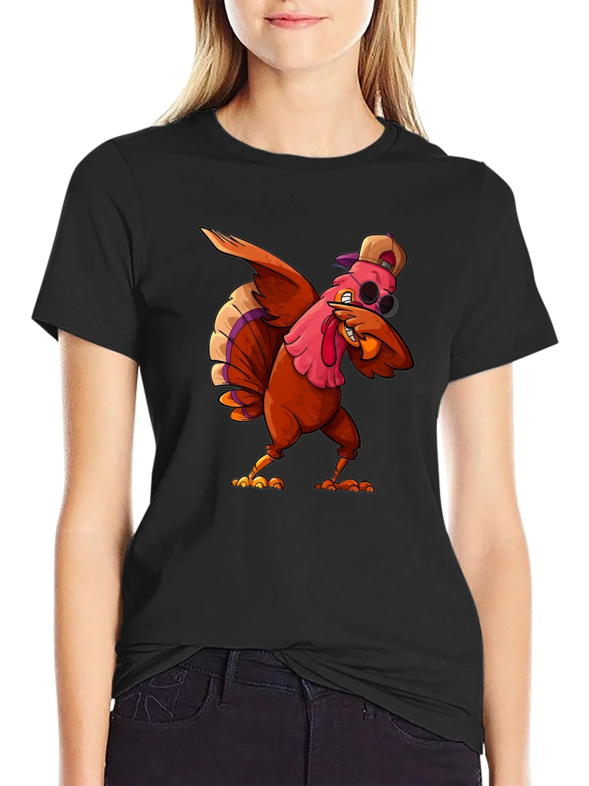 Dabbing Turkey T-Shirt product image 2