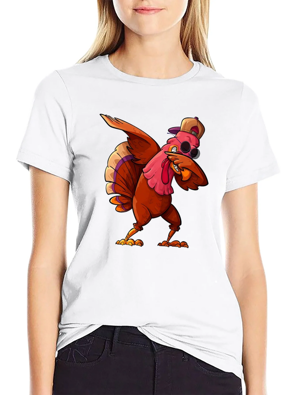 Dabbing Turkey T-Shirt product image 8