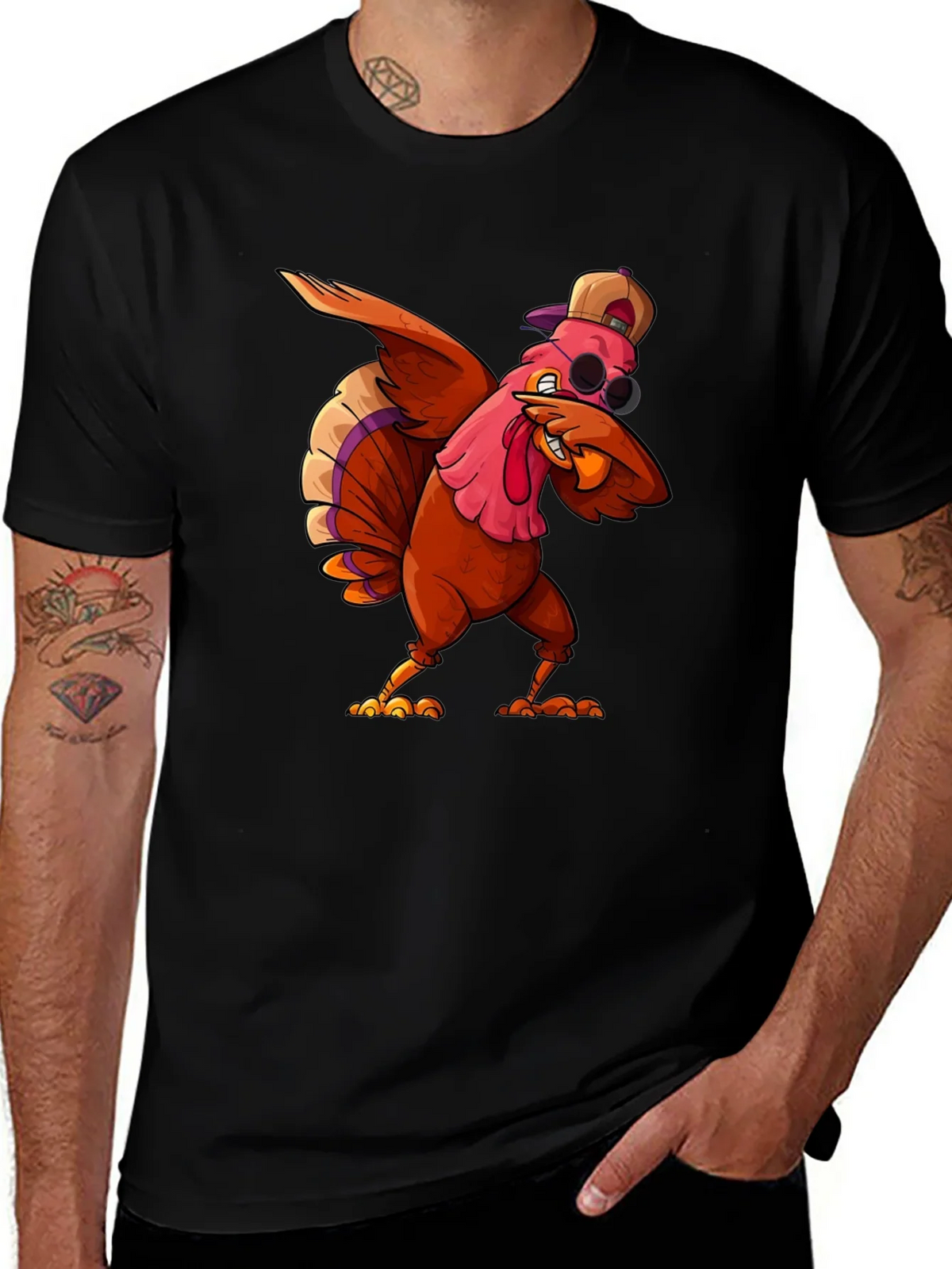 Dabbing Turkey T-Shirt product image 1