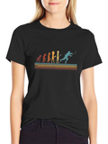 Hockey Evolution T-Shirt - Retro Style product image 1