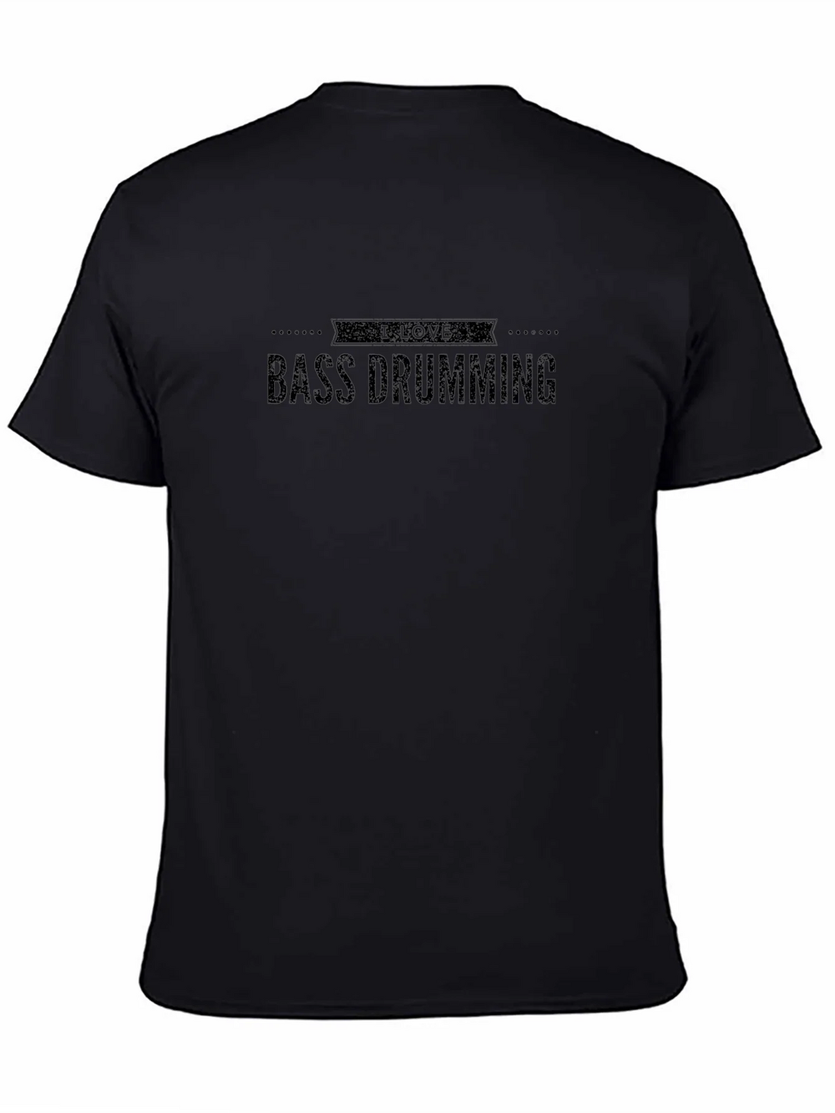I Love Bass Drumming Graphic T-Shirt product image 4