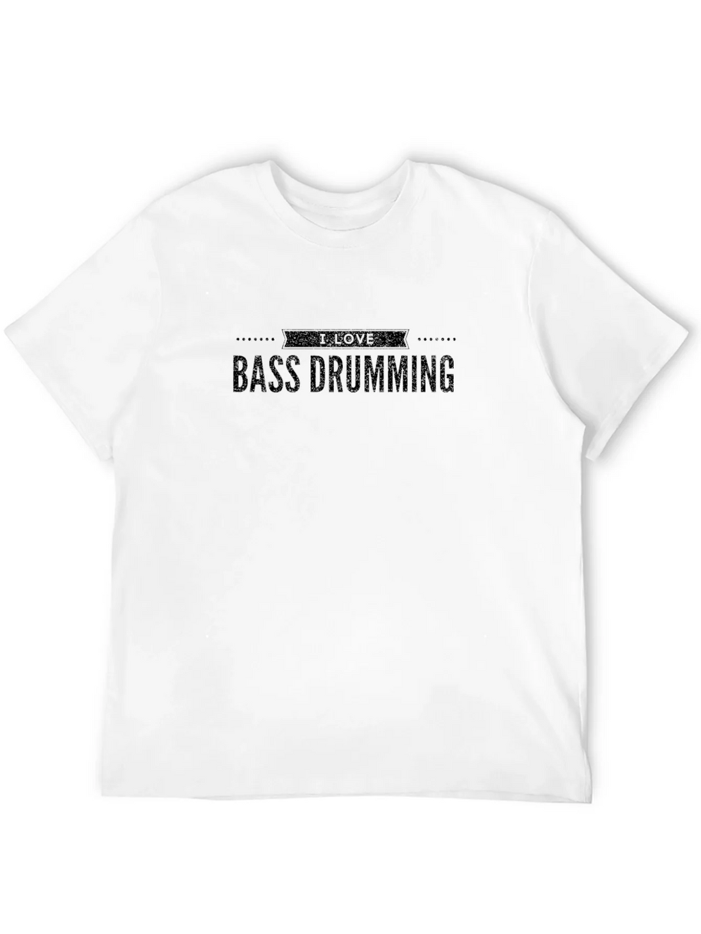 I Love Bass Drumming Graphic T-Shirt product image 11