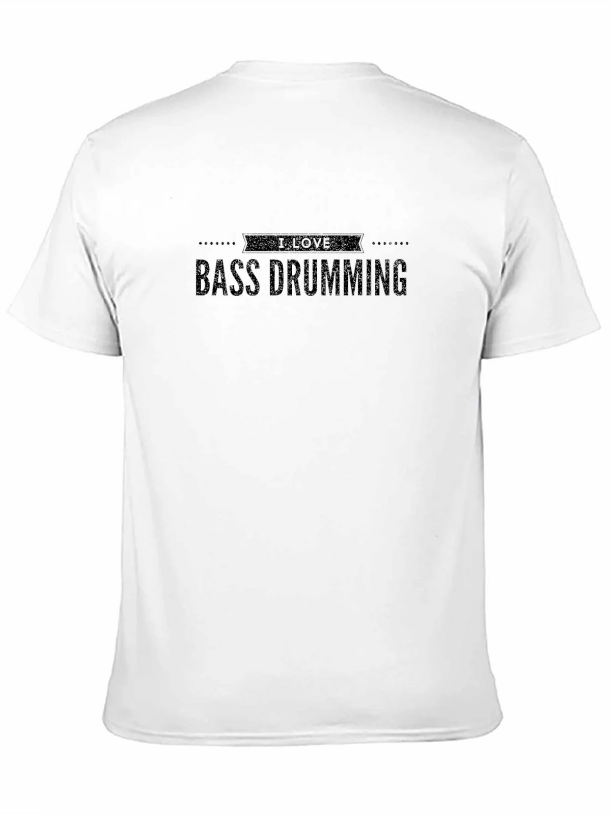 I Love Bass Drumming Graphic T-Shirt product image 10