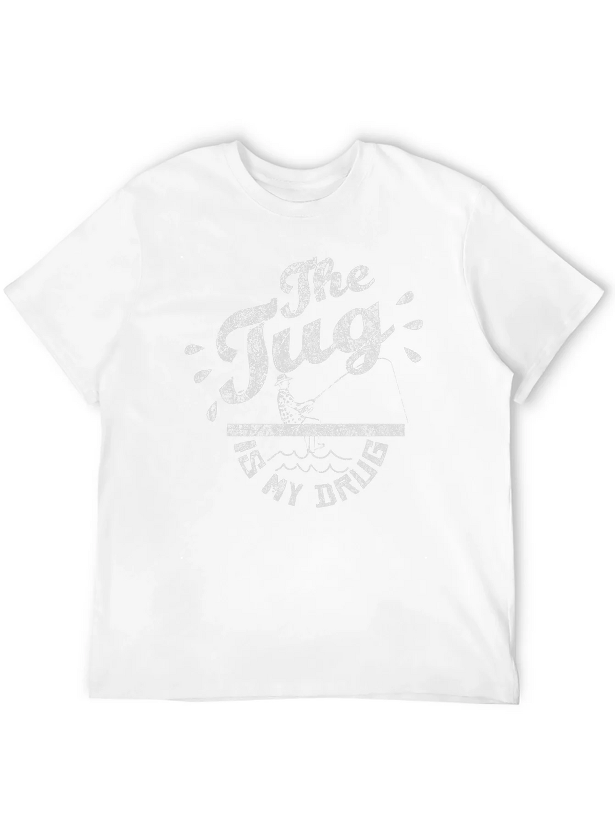 The Tug Is My Drug Fishing T-Shirt product image 11