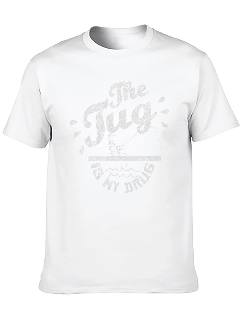The Tug Is My Drug Fishing T-Shirt product image 9