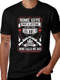 Hunting Buddy Dad T-Shirt: Some Guys Wait a Lifetime product image 1
