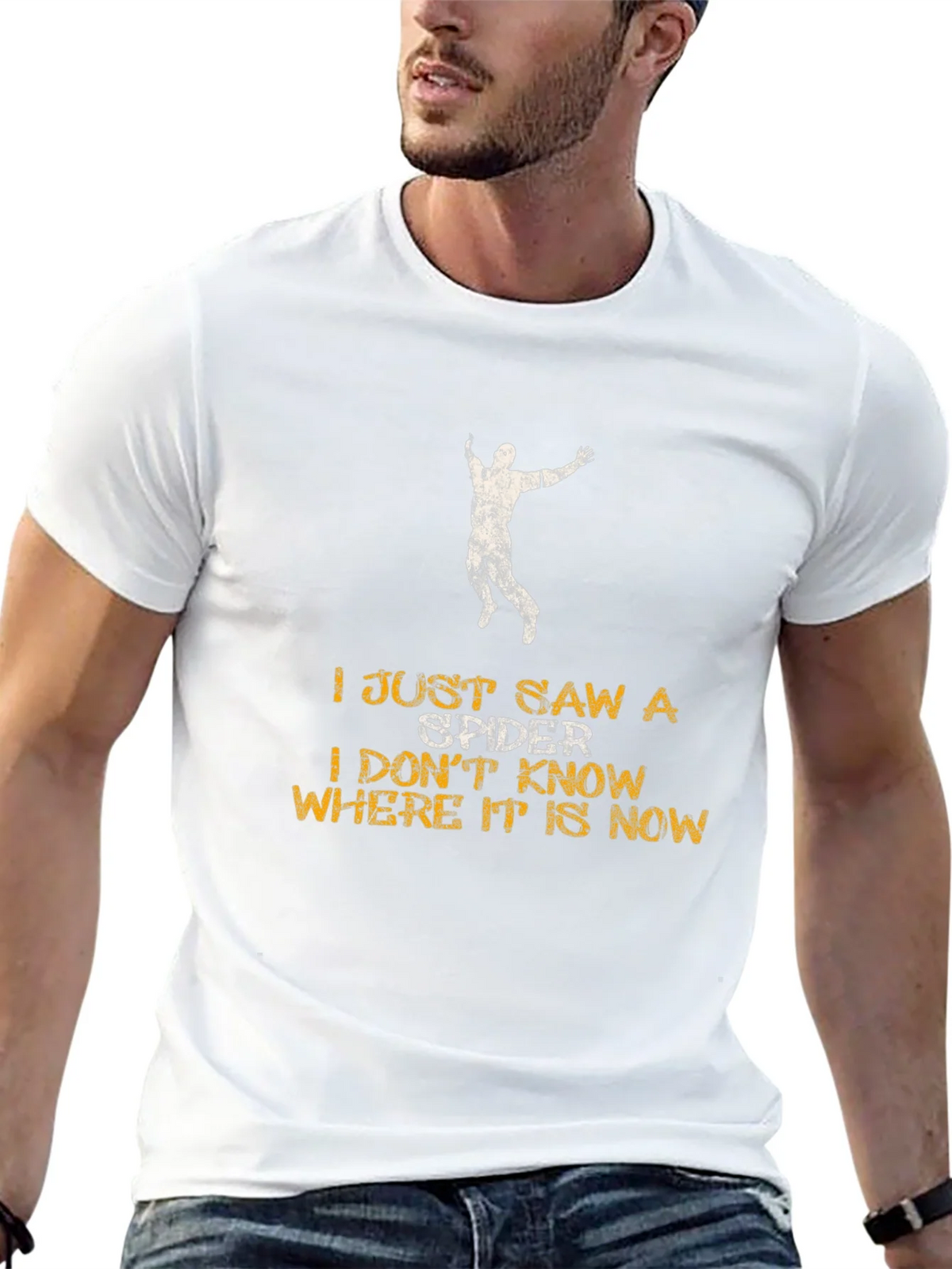 I Just Saw a Spider T-Shirt - Funny Graphic Tee product image 12