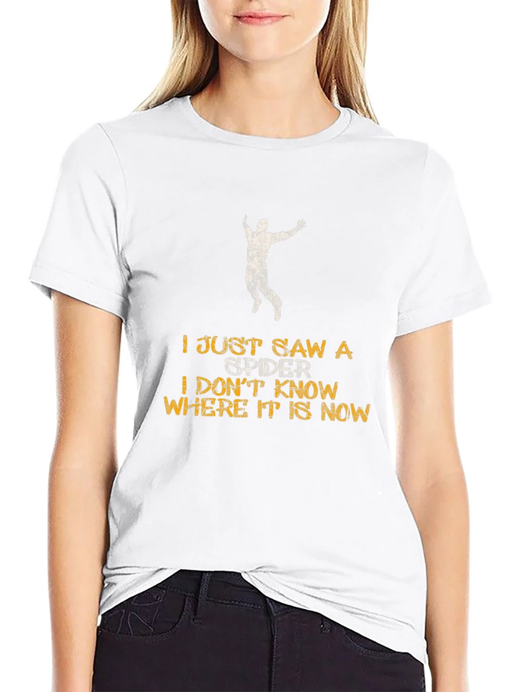 I Just Saw a Spider T-Shirt - Funny Graphic Tee product image 8