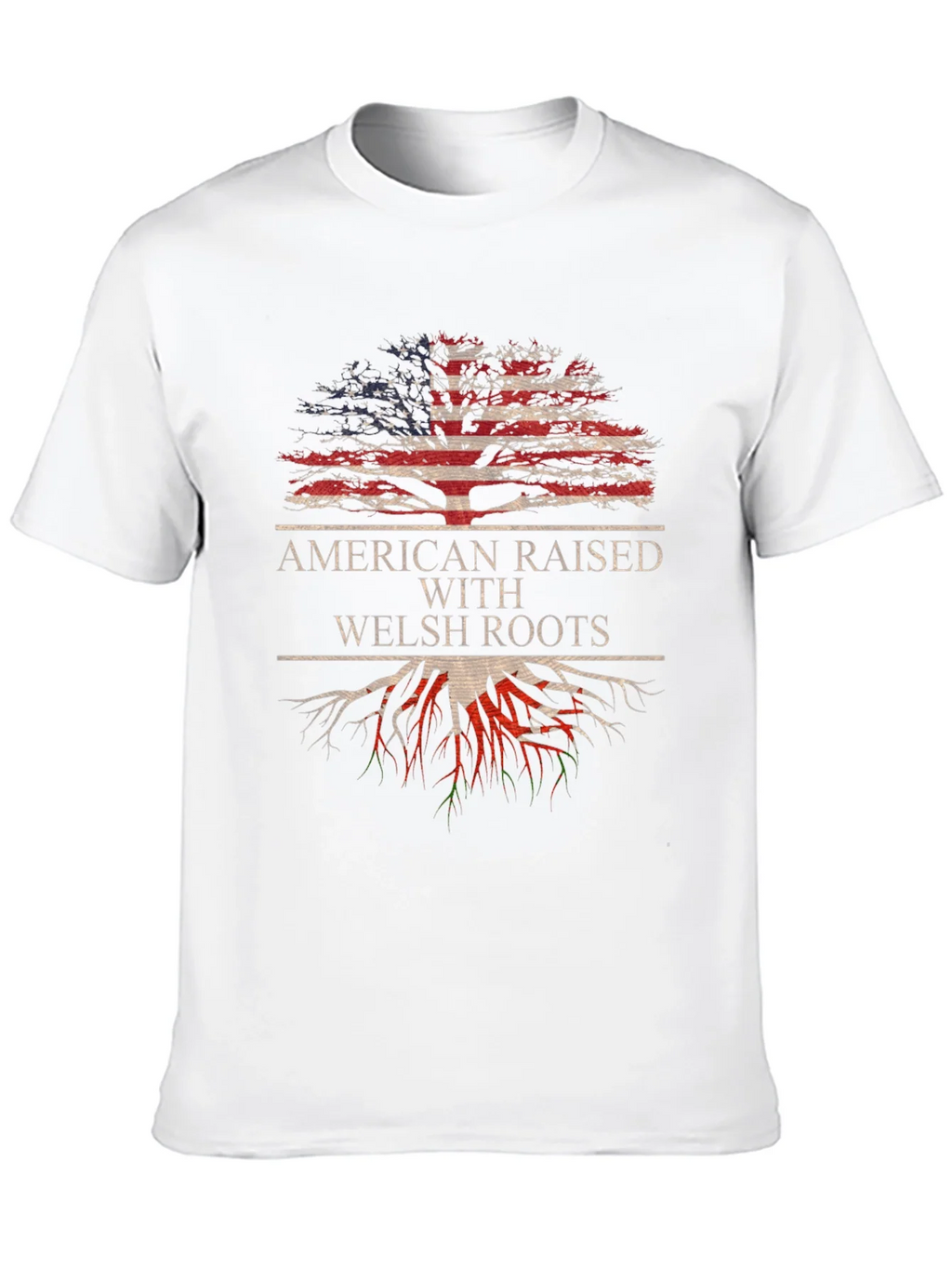 American Raised With Welsh Roots T-Shirt product image 9
