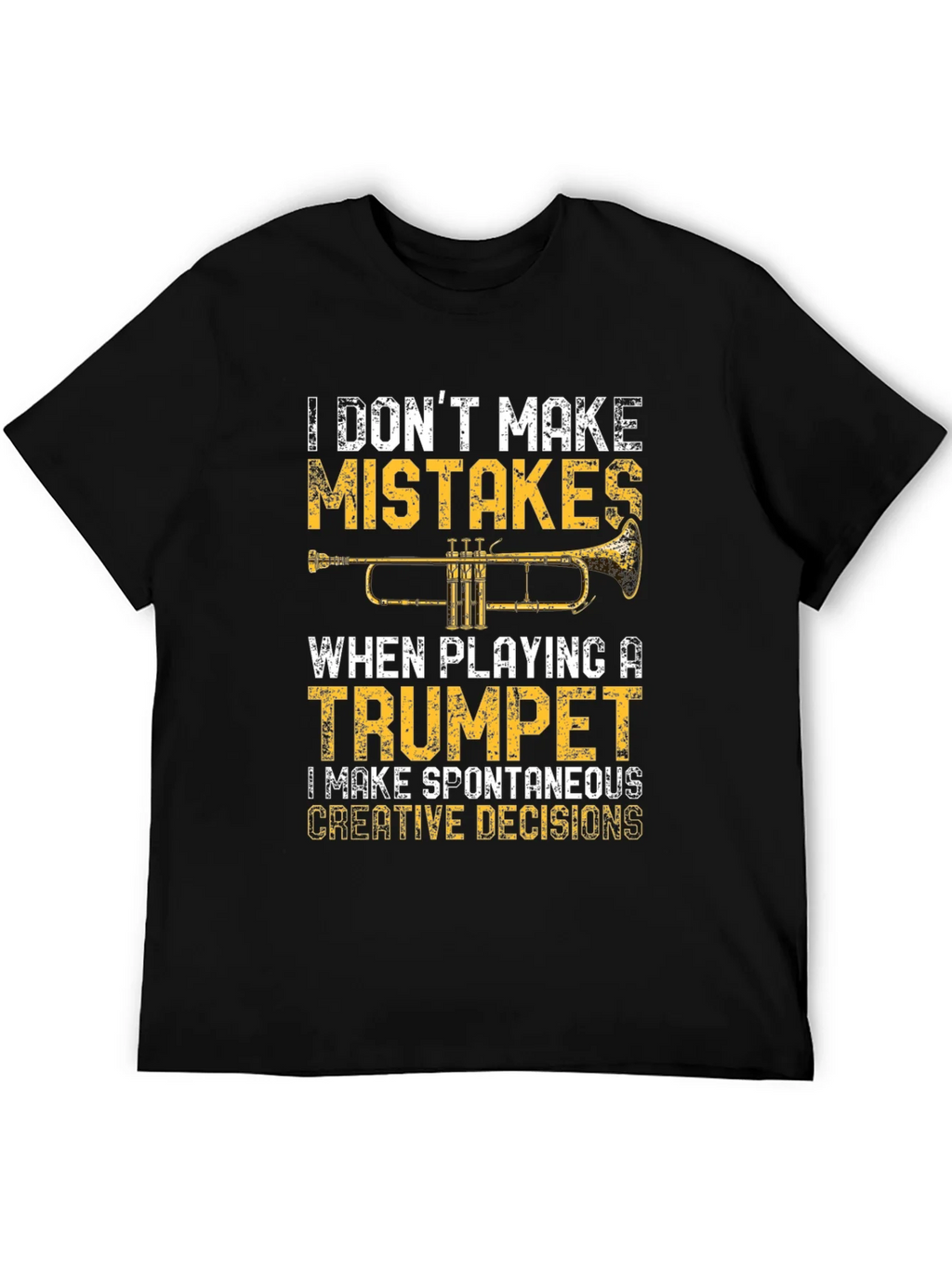 Trumpet Player T-Shirt: Spontaneous Creative Decisions product image 5