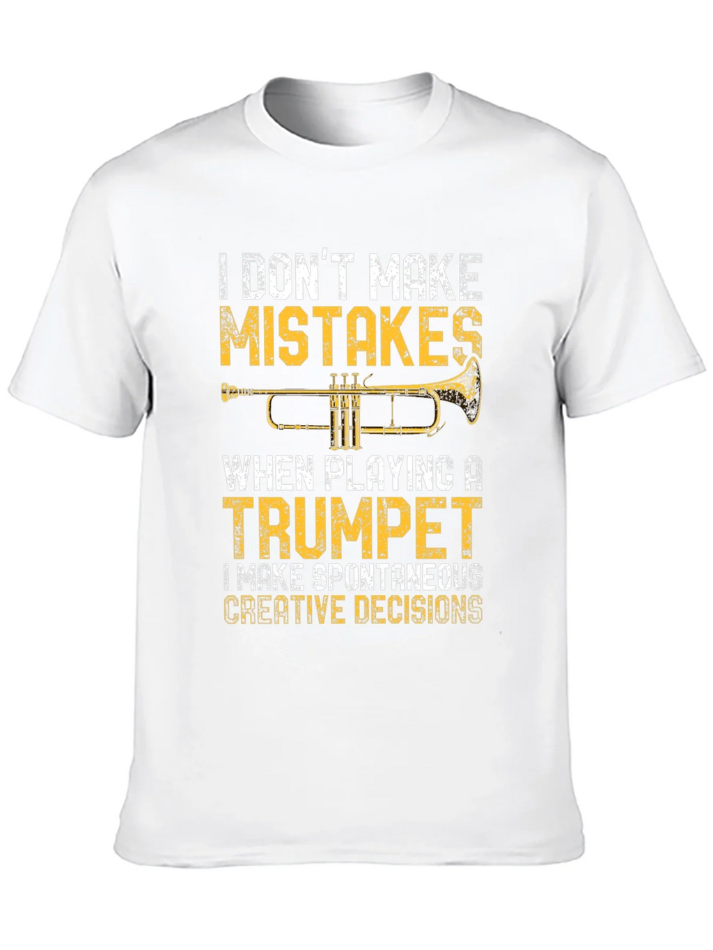 Trumpet Player T-Shirt: Spontaneous Creative Decisions product image 9