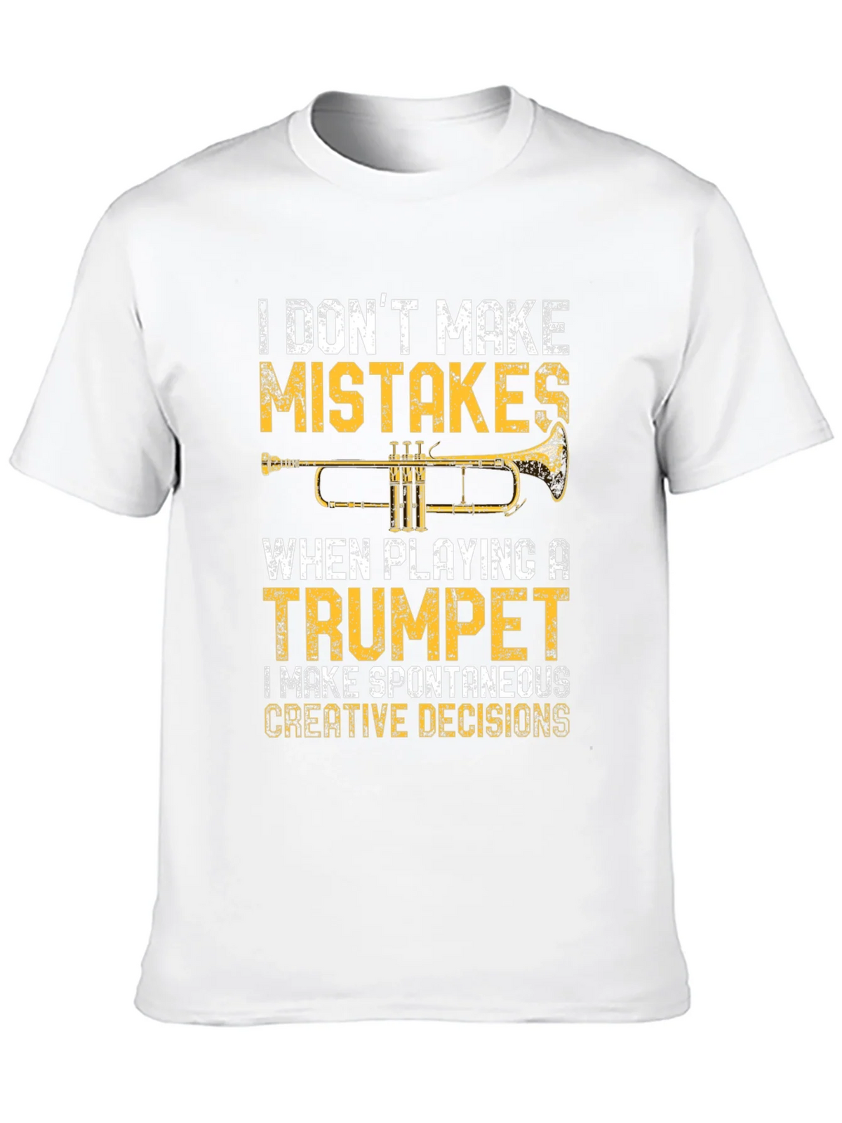 Trumpet Player T-Shirt: Spontaneous Creative Decisions product image 9