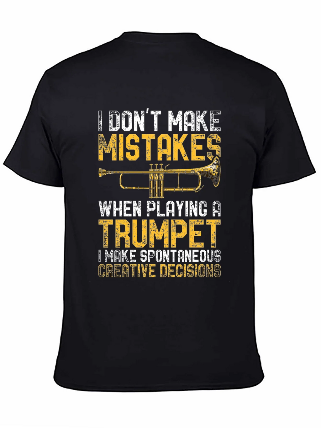 Trumpet Player T-Shirt: Spontaneous Creative Decisions product image 4