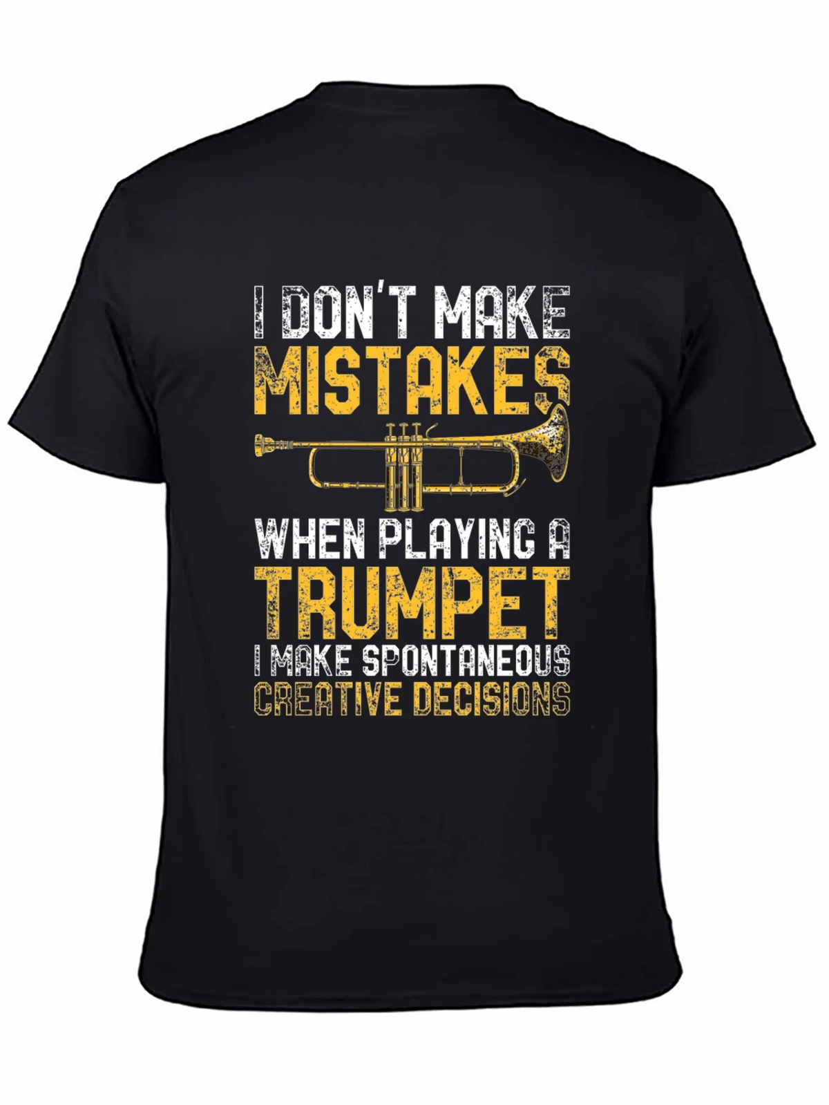 Trumpet Player T-Shirt: Spontaneous Creative Decisions product image 4