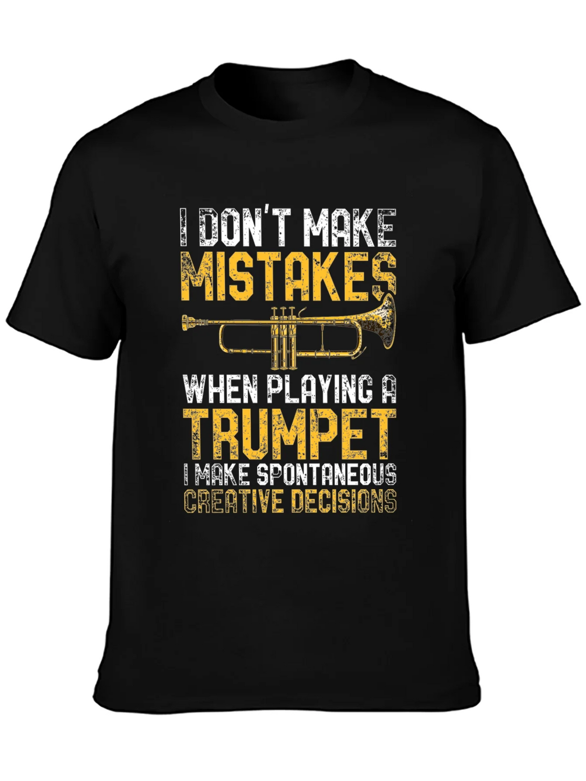 Trumpet Player T-Shirt: Spontaneous Creative Decisions product image 3