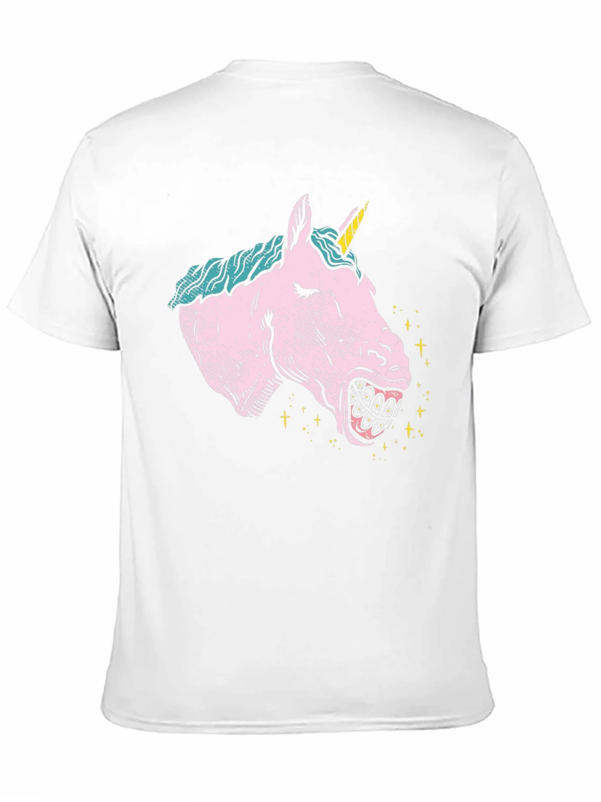Unicorn Braces Graphic T-Shirt - Novelty Tee product image 10