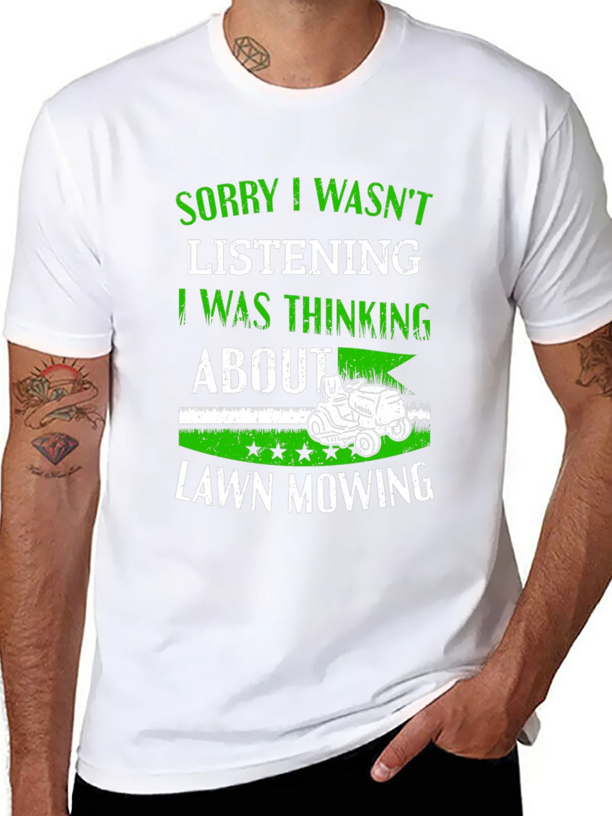 Lawn Mowing T-Shirt - Funny Gardener Gift product image 3